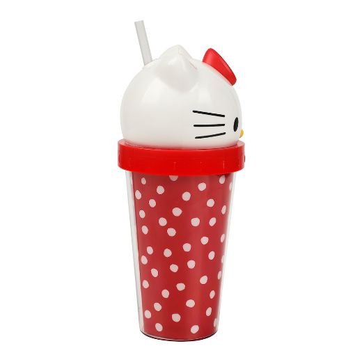 Picture of Hello Kitty Shaped 16 oz. Plastic Tumbler
