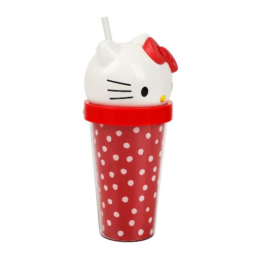 Picture of Hello Kitty Shaped 16 oz. Plastic Tumbler
