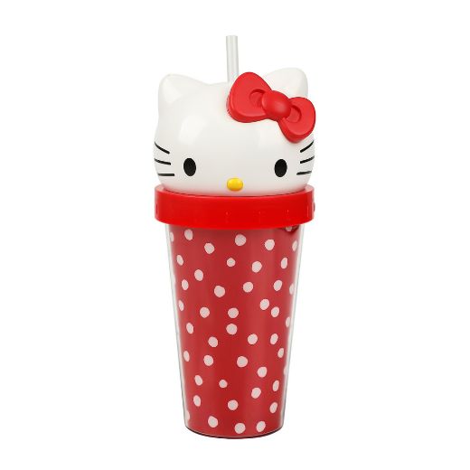 Picture of Hello Kitty Shaped 16 oz. Plastic Tumbler