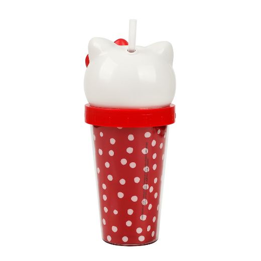 Picture of Hello Kitty Shaped 16 oz. Plastic Tumbler
