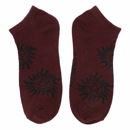 Picture of Supernatural Join the Hunt 5 Pair Ankle Socks