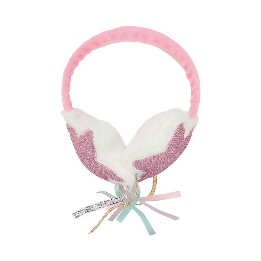 Picture of Bioworld Glitter Star 3D Youth Earmuff & Gloves Combo