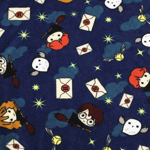 Picture of Harry Potter Chibi Hoodie Blanket