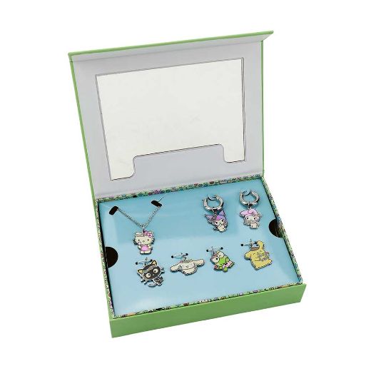 Picture of Hello Kitty & Friends Interchangeable Charm Necklace & Earring Set