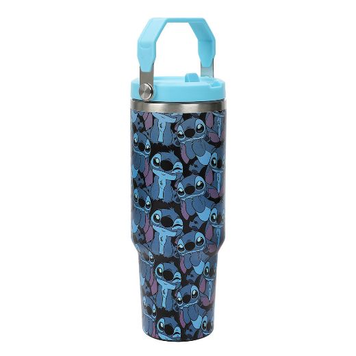 Picture of Disney Stitch 40 oz Stainless Steel Tumbler with Handle