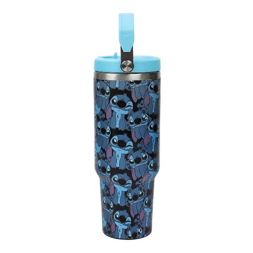 Picture of Disney Stitch 40 oz Stainless Steel Tumbler with Handle