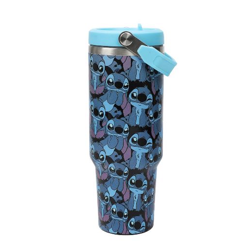 Picture of Disney Stitch 40 oz Stainless Steel Tumbler with Handle