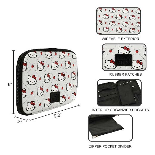 Picture of Hello Kitty Zip Around Cosmetic Bag