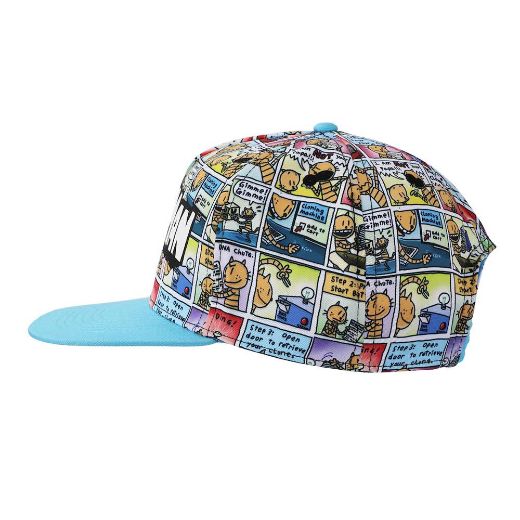 Picture of Dog Man Youth Flat Bill Snapback