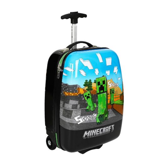 Picture of Minecraft Creeper 16.5 in. Rolling Luggage