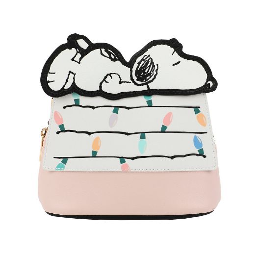 Picture of Peanuts 3D Snoopy Holiday Doghouse 3D Crossbody