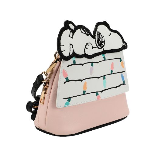 Picture of Peanuts 3D Snoopy Holiday Doghouse 3D Crossbody