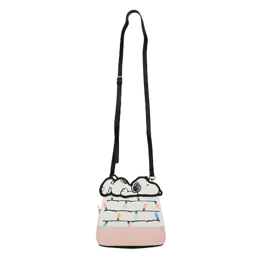 Picture of Peanuts 3D Snoopy Holiday Doghouse 3D Crossbody
