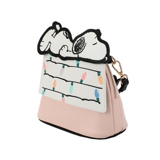 Picture of Peanuts 3D Snoopy Holiday Doghouse 3D Crossbody