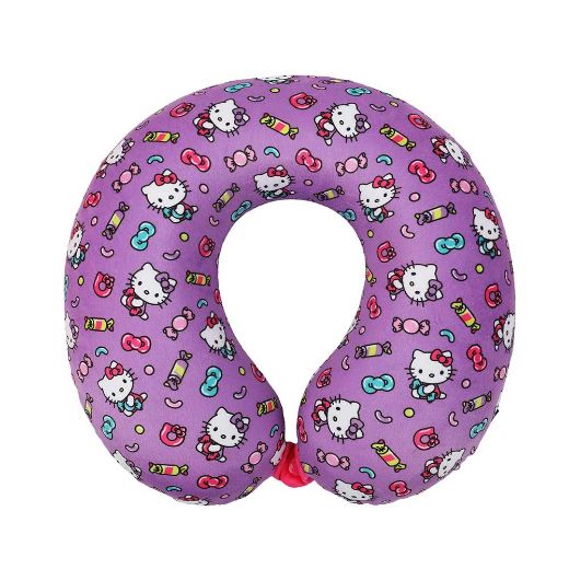 Picture of Hello Kitty Neck Pillow & Luggage Tag Travel Set