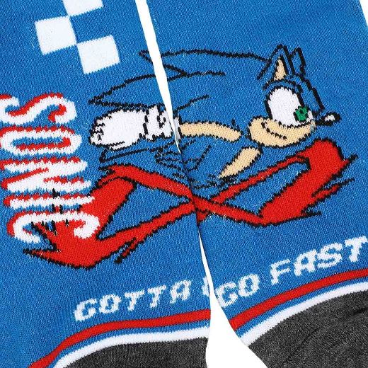 Picture of Sonic the Hedgehog Adult 5 Pair Crew Socks