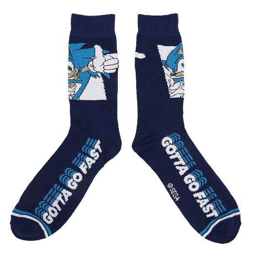 Picture of Sonic the Hedgehog Adult 5 Pair Crew Socks