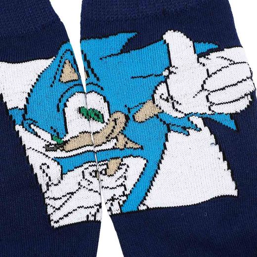 Picture of Sonic the Hedgehog Adult 5 Pair Crew Socks