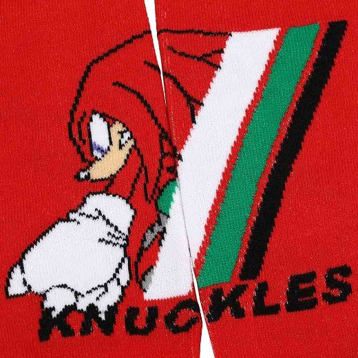 Picture of Sonic the Hedgehog Adult 5 Pair Crew Socks
