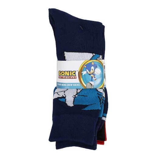 Picture of Sonic the Hedgehog Adult 5 Pair Crew Socks