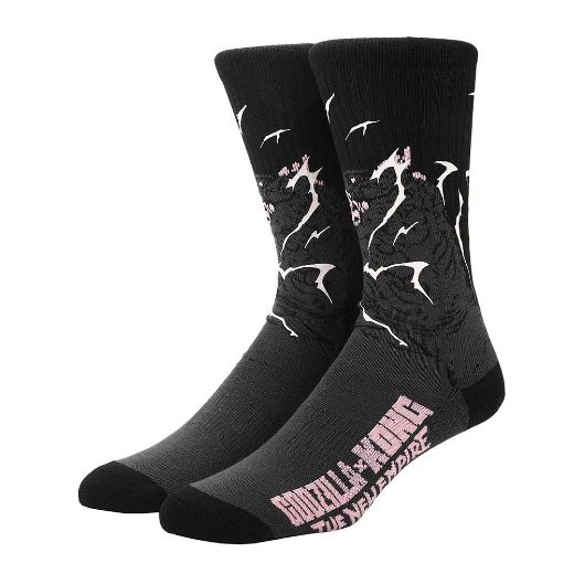 Picture of Godzilla + Kong Color Changing Crew Sock