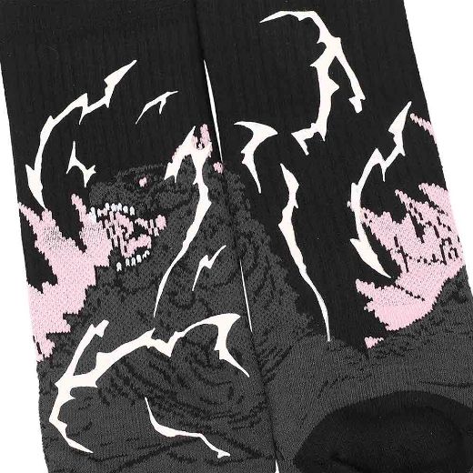Picture of Godzilla + Kong Color Changing Crew Sock