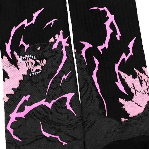Picture of Godzilla + Kong Color Changing Crew Sock