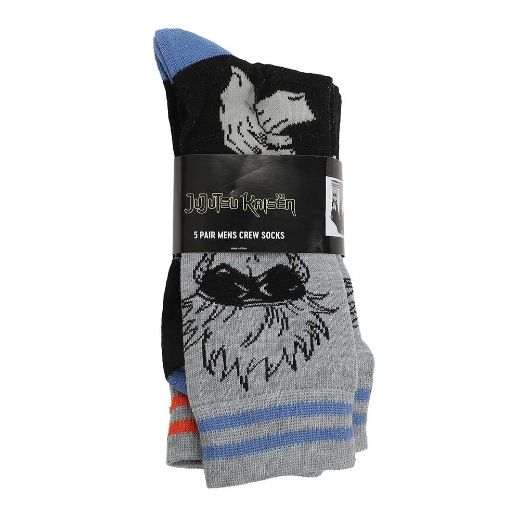 Picture of Jujutsu Kaisen 5 Pair Crew Socks