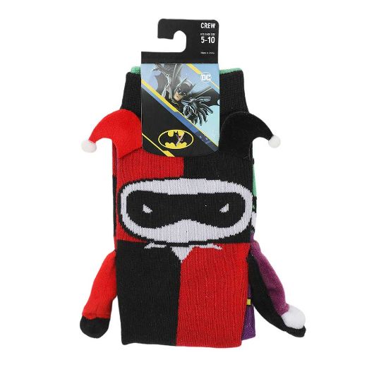Picture of DC Comics Batman Magnetic 3D Crew Socks