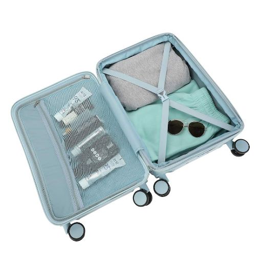 Picture of Disney Stitch Embossed 20 in. Rolling Luggage