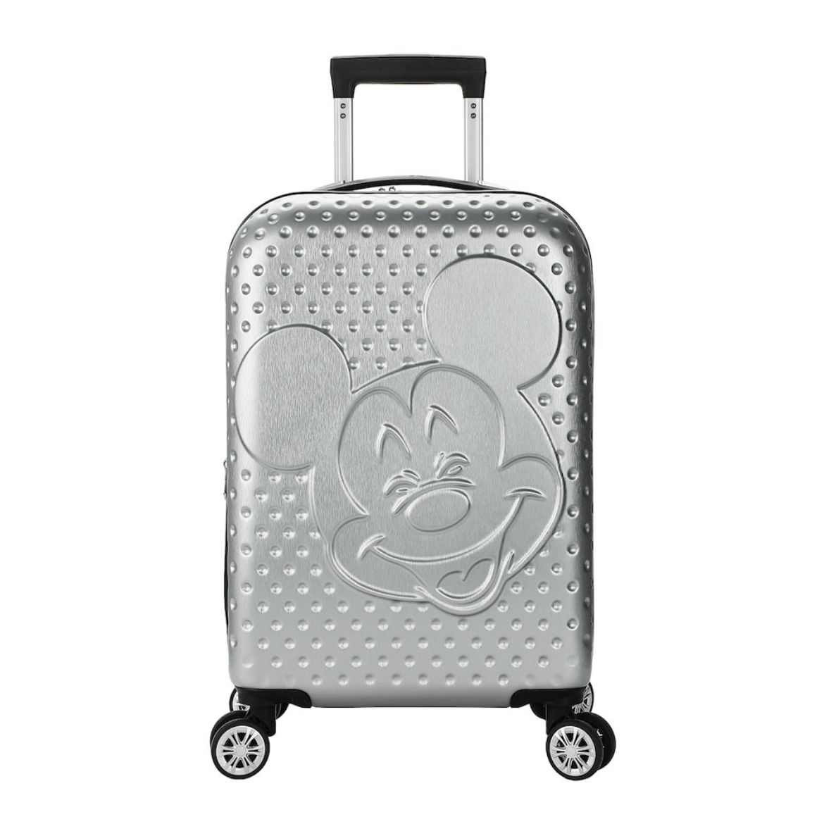 Picture of Disney Mickey Mouse Silver Embossed 20 in. Rolling Luggage