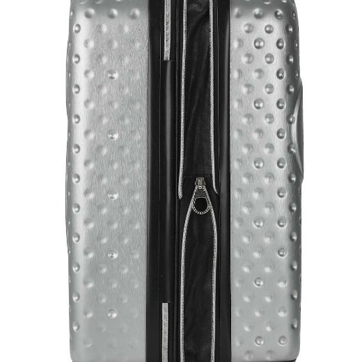 Picture of Disney Mickey Mouse Silver Embossed 20 in. Rolling Luggage