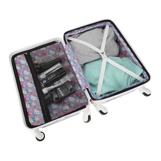 Picture of Hello Kitty Ombre Embossed 20 in. Rolling Luggage