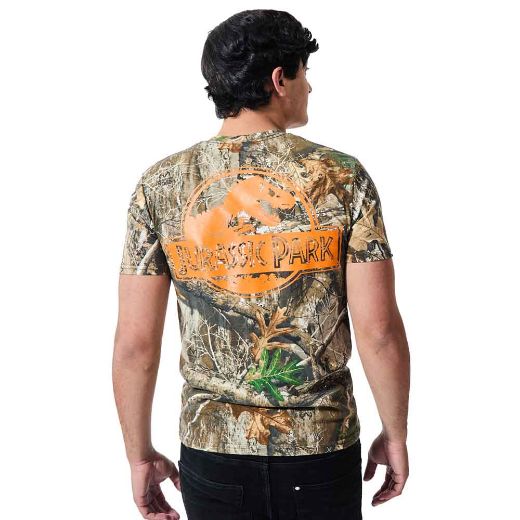 Picture of Jurassic Park Logo Camo Unisex Tee