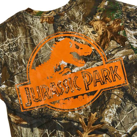 Picture of Jurassic Park Logo Camo Unisex Tee