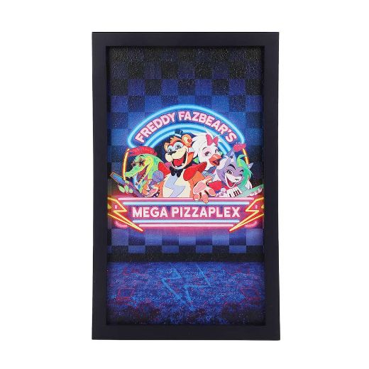 Picture of Five Nights at Freddy's 11 x 18 in. Mega Pizzaplex Framed Print
