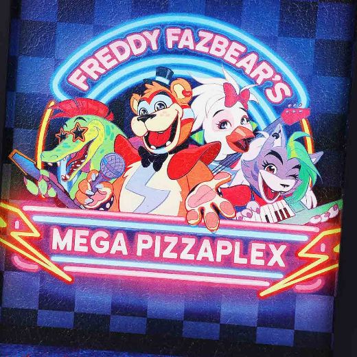 Picture of Five Nights at Freddy's 11 x 18 in. Mega Pizzaplex Framed Print