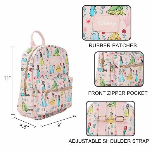 Picture of Disney Princess AOP Youth Mini Backpack