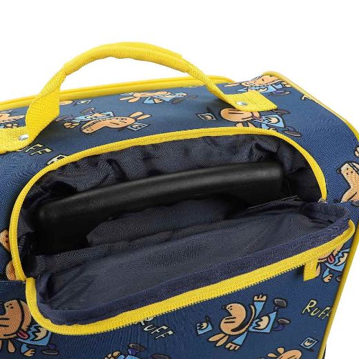 Picture of Dog Man 18 in. Soft Sided Rolling Luggage