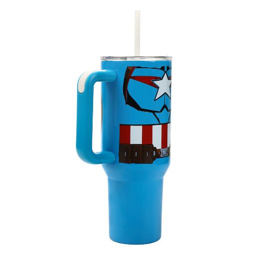 Picture of Marvel Captain America 40 oz. Stainless Steel Tumbler