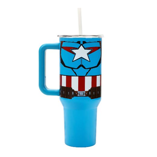 Picture of Marvel Captain America 40 oz. Stainless Steel Tumbler