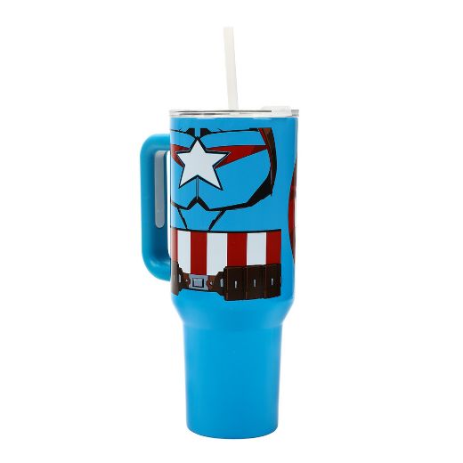 Picture of Marvel Captain America 40 oz. Stainless Steel Tumbler