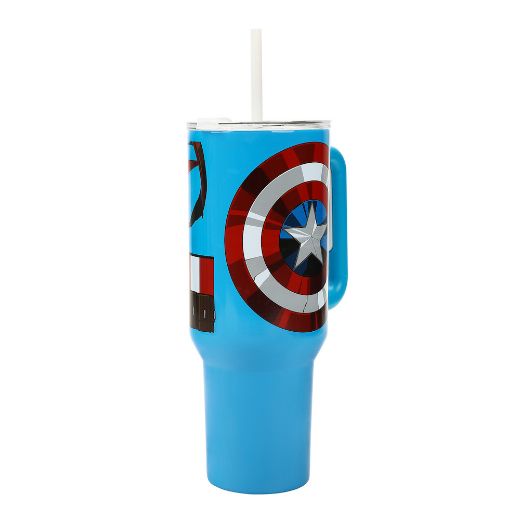 Picture of Marvel Captain America 40 oz. Stainless Steel Tumbler