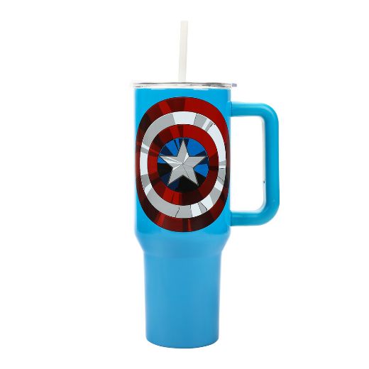 Picture of Marvel Captain America 40 oz. Stainless Steel Tumbler