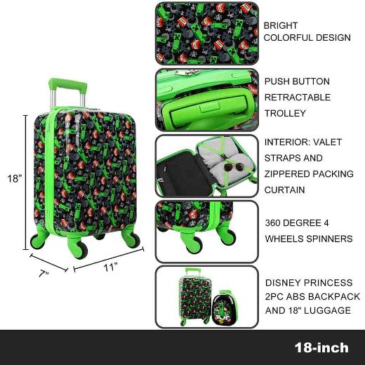 Picture of Minecraft 2 pc. Youth Travel Set