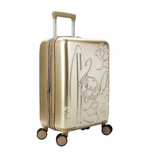 Picture of Disney Stitch Gold Embossed 20 in. Rolling Luggage