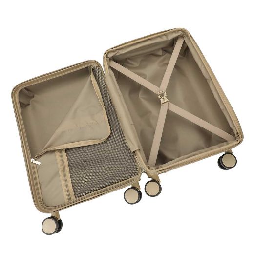 Picture of Disney Stitch Gold Embossed 20 in. Rolling Luggage