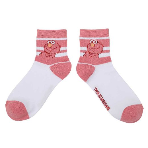 Picture of Sesame Street Women's Quarter Crew 3 Pack Socks