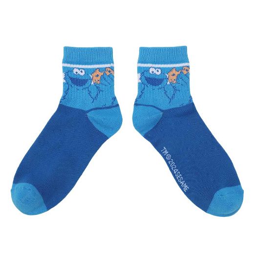 Picture of Sesame Street Women's Quarter Crew 3 Pack Socks