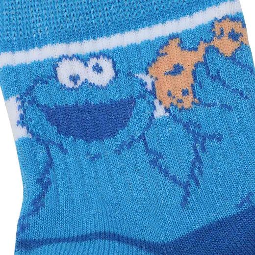 Picture of Sesame Street Women's Quarter Crew 3 Pack Socks